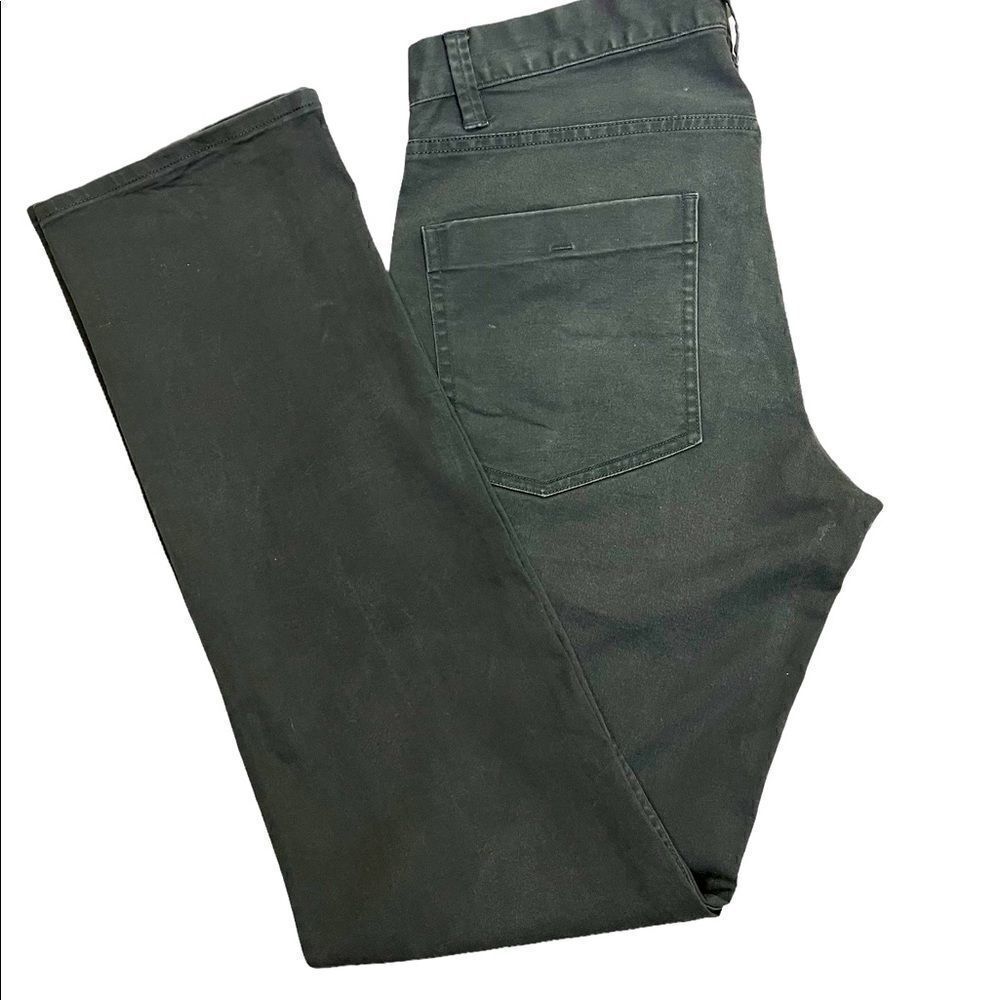 Men's Straight Cut Dark Gray Theory 5 Pocket Pants Size 30 Good Condition